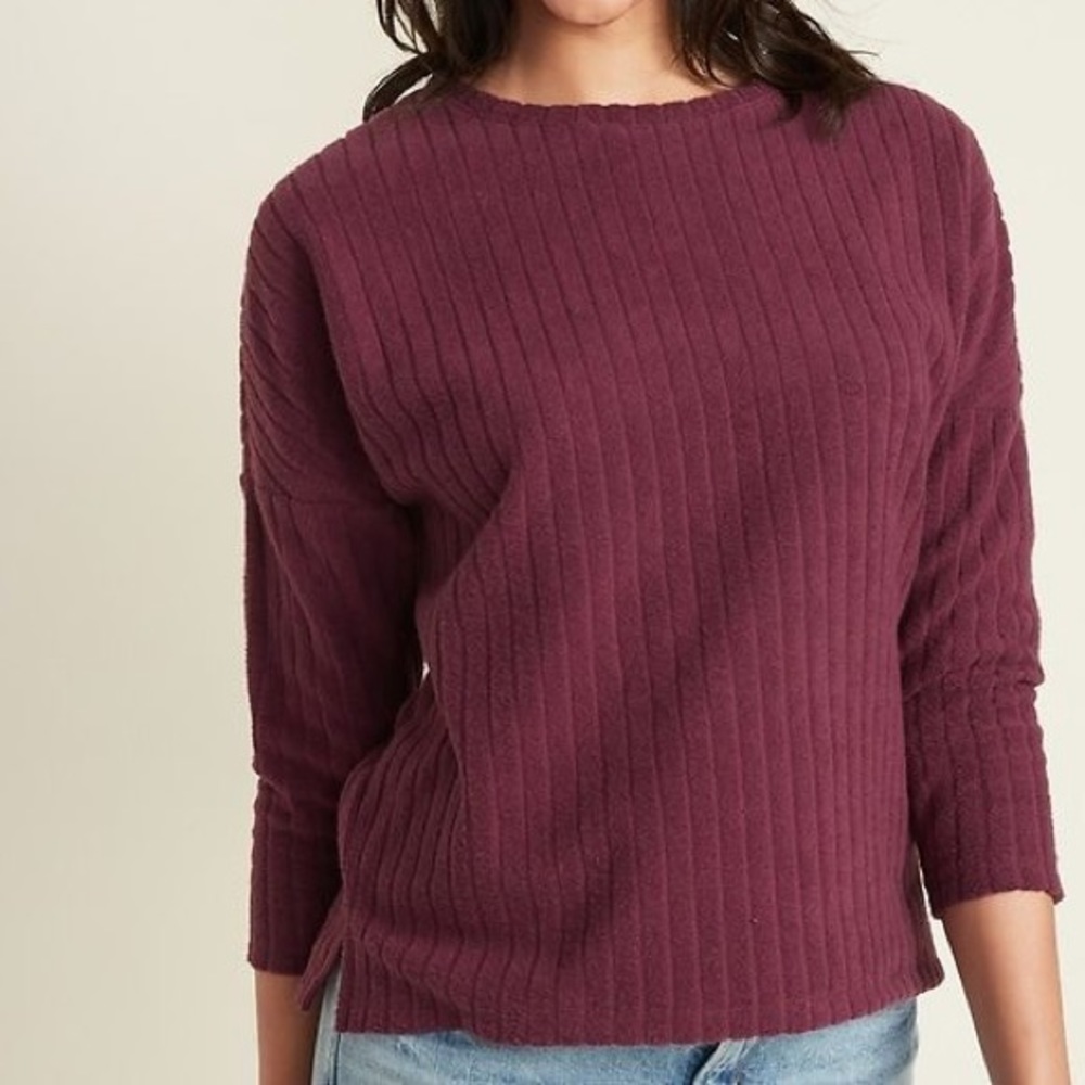Old Navy Drop Shoulder Terry Top